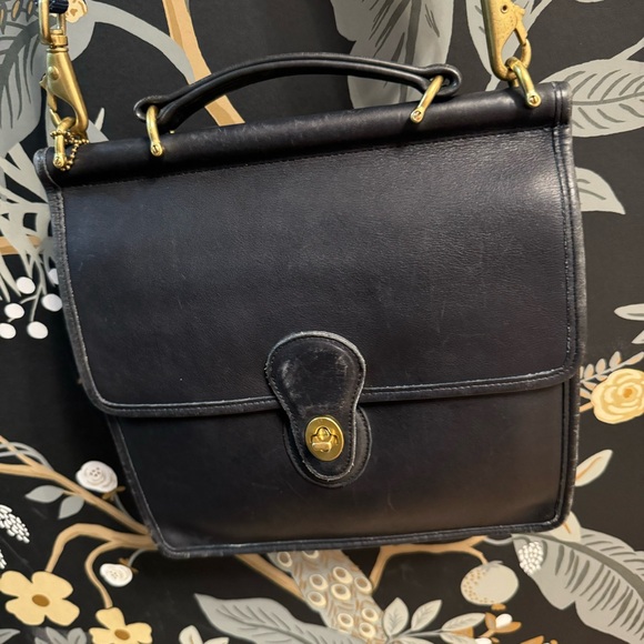 COACH Old Coach Willis Bag 9927 Handbag Shoulder Bag  Leather Vintage - Picture 2 of 16